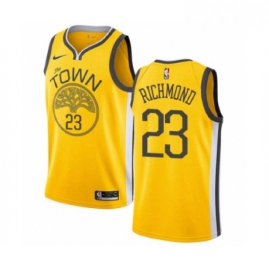 Youth Nike Golden State Warriors 23 Mitch Richmond Yellow Swingman Jersey Earned Edition Youth Nike Golden State Warriors 23 Mitch Richmond Yellow Swingman Jersey Earned Edition