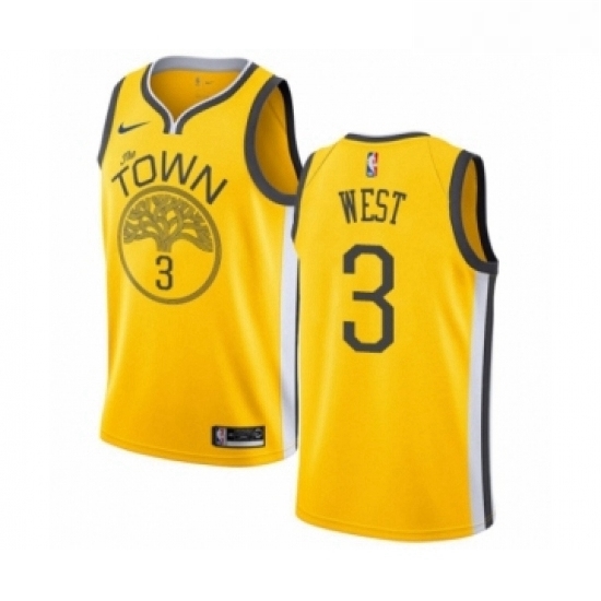 Youth Nike Golden State Warriors 3 David West Yellow Swingman Jersey Earned Edition Youth Nike Golden State Warriors 3 David West Yellow Swingman Jersey Earned Edition
