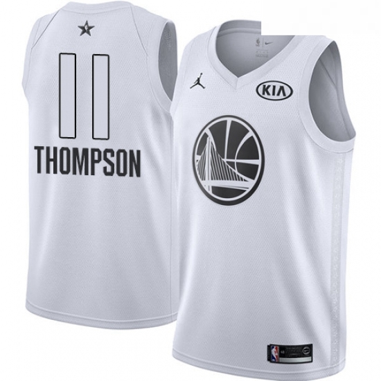 Youth Nike Jordan Golden State Warriors 11 Klay Thompson Swingman White 2018 All Star Game NBA Jersey Youth Nike Jordan Golden State Warriors 11 Klay Thompson Swingman White 2018 All Star Game NBA Jersey