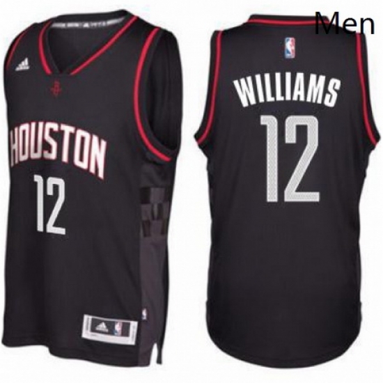 Mens Houston Rockets 12 Lou Williams adidas Black Swingman Space City Jersey Mens Houston Rockets 12 Lou Williams adidas Black Swingman Space City Jersey