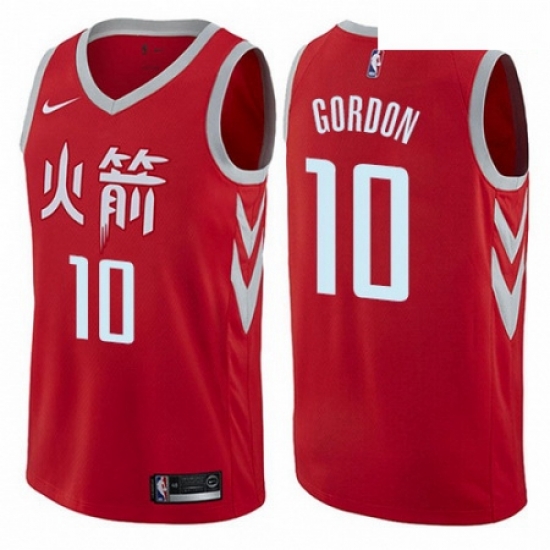 Mens Nike Houston Rockets 10 Eric Gordon Swingman Red NBA Jersey City Edition Mens Nike Houston Rockets 10 Eric Gordon Swingman Red NBA Jersey City Edition