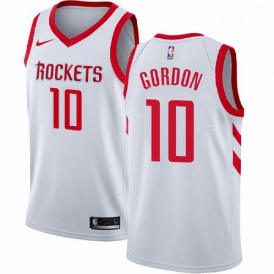 Mens Nike Houston Rockets 10 Eric Gordon Swingman White Home NBA Jersey Association Edition Mens Nike Houston Rockets 10 Eric Gordon Swingman White Home NBA Jersey Association Edition