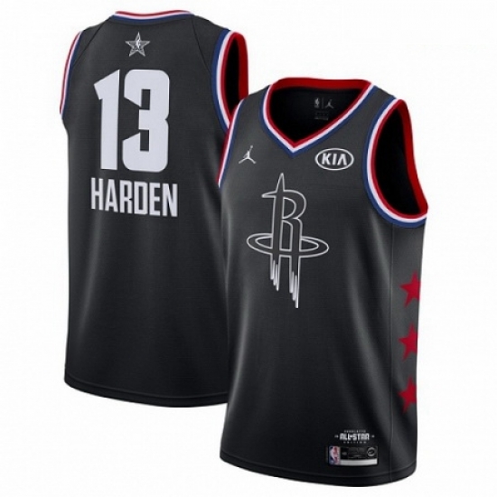 Mens Nike Houston Rockets 13 James Harden Black Basketball Jordan Swingman 2019 All Star Game Jersey Mens Nike Houston Rockets 13 James Harden Black Basketball Jordan Swingman 2019 All Star Game Jersey