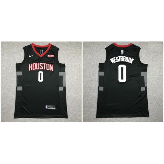 Rockets 0 Russell Westbrook Black Nike Swingman Jersey 2 Rockets 0 Russell Westbrook Black Nike Swingman Jersey 2
