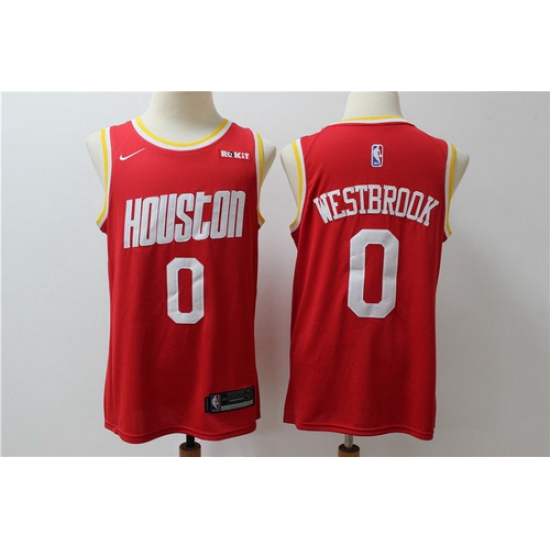 Rockets 0 Russell Westbrook Red Nike Retro Swingman Jersey Rockets 0 Russell Westbrook Red Nike Retro Swingman Jersey