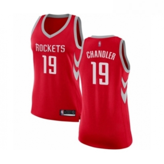 Womens Houston Rockets 19 Tyson Chandler Swingman Red Basketball Jersey Icon Edition Womens Houston Rockets 19 Tyson Chandler Swingman Red Basketball Jersey Icon Edition