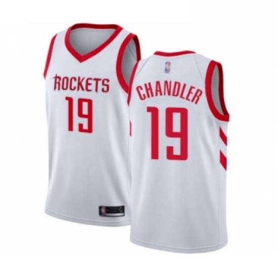 Womens Houston Rockets 19 Tyson Chandler Swingman White Basketball Jersey Association Edition Womens Houston Rockets 19 Tyson Chandler Swingman White Basketball Jersey Association Edition