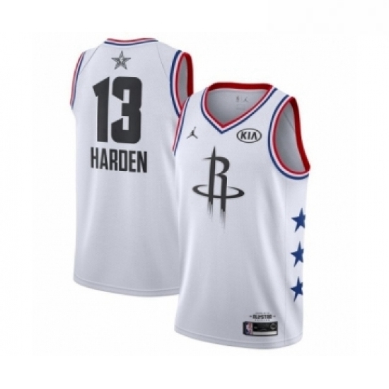 Womens Jordan Houston Rockets 13 James Harden Swingman White 2019 All Star Game Basketball Jersey Womens Jordan Houston Rockets 13 James Harden Swingman White 2019 All Star Game Basketball Jersey
