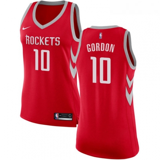 Womens Nike Houston Rockets 10 Eric Gordon Swingman Red Road NBA Jersey Icon Edition Womens Nike Houston Rockets 10 Eric Gordon Swingman Red Road NBA Jersey Icon Edition