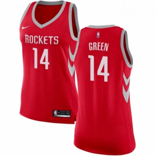Womens Nike Houston Rockets 14 Gerald Green Swingman Red NBA Jersey Icon Edition Womens Nike Houston Rockets 14 Gerald Green Swingman Red NBA Jersey Icon Edition