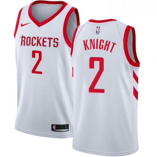 Womens Nike Houston Rockets 2 Brandon Knight Swingman White NBA Jersey Association Edition Womens Nike Houston Rockets 2 Brandon Knight Swingman White NBA Jersey Association Edition