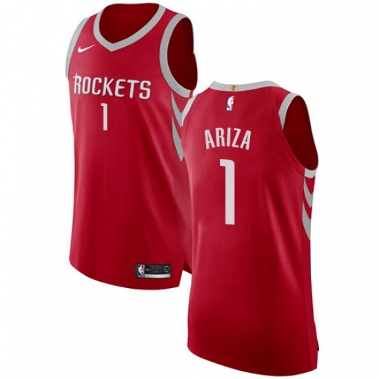 Youth Nike Houston Rockets 1 Trevor Ariza Authentic Red Road NBA Jersey Icon Edition Youth Nike Houston Rockets 1 Trevor Ariza Authentic Red Road NBA Jersey Icon Edition