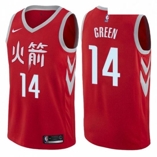 Youth Nike Houston Rockets 14 Gerald Green Swingman Red NBA Jersey City Edition Youth Nike Houston Rockets 14 Gerald Green Swingman Red NBA Jersey City Edition