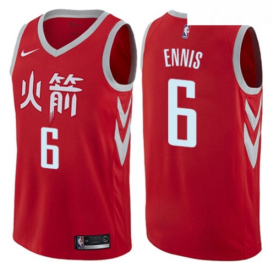 Youth Nike Houston Rockets 6 Tyler Ennis Swingman Red NBA Jersey City Edition Youth Nike Houston Rockets 6 Tyler Ennis Swingman Red NBA Jersey City Edition