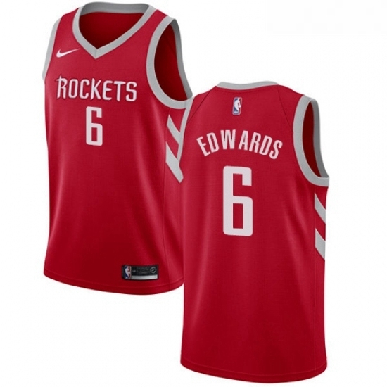 Youth Nike Houston Rockets 6 Vincent Edwards Swingman Red NBA Jersey Icon Edition Youth Nike Houston Rockets 6 Vincent Edwards Swingman Red NBA Jersey Icon Edition