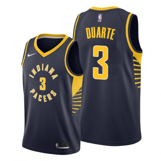 2021 Pacers Chris Duarte #3 Navy Stitched NBA Jersey 2021 Pacers Chris Duarte #3 Navy Stitched NBA Jersey