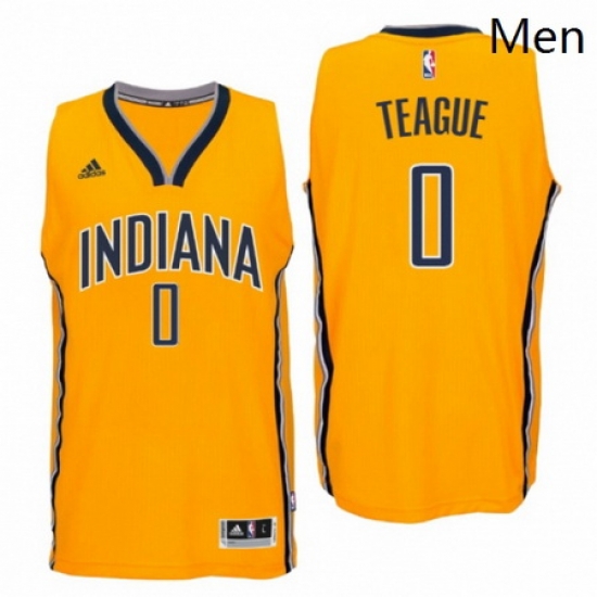 Indiana Pacers 0 Jeff Teague New Swingman Alternate Gold Jersey Indiana Pacers 0 Jeff Teague New Swingman Alternate Gold Jersey