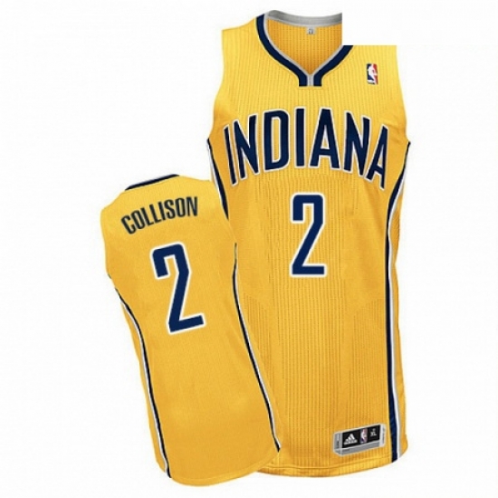 Mens Adidas Indiana Pacers 2 Darren Collison Authentic Gold Alternate NBA Jersey Mens Adidas Indiana Pacers 2 Darren Collison Authentic Gold Alternate NBA Jersey