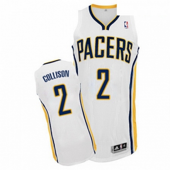 Mens Adidas Indiana Pacers 2 Darren Collison Authentic White Home NBA Jersey Mens Adidas Indiana Pacers 2 Darren Collison Authentic White Home NBA Jersey