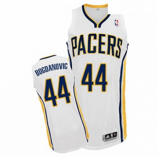Mens Adidas Indiana Pacers 44 Bojan Bogdanovic Authentic White Home NBA Jersey Mens Adidas Indiana Pacers 44 Bojan Bogdanovic Authentic White Home NBA Jersey