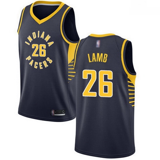 Pacers 26 Jeremy Lamb Navy Blue Basketball Swingman Icon Edition Jersey Pacers 26 Jeremy Lamb Navy Blue Basketball Swingman Icon Edition Jersey