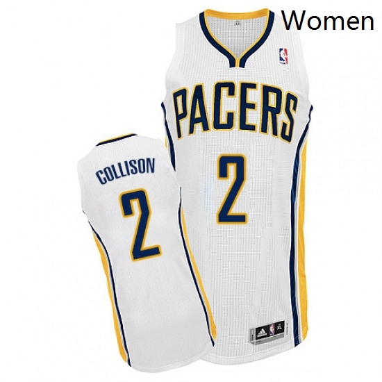 Womens Adidas Indiana Pacers 2 Darren Collison Authentic White Home NBA Jersey Womens Adidas Indiana Pacers 2 Darren Collison Authentic White Home NBA Jersey