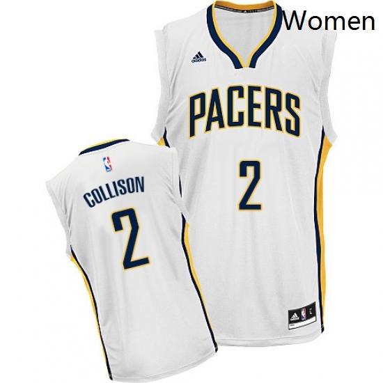 Womens Adidas Indiana Pacers 2 Darren Collison Swingman White Home NBA Jersey Womens Adidas Indiana Pacers 2 Darren Collison Swingman White Home NBA Jersey