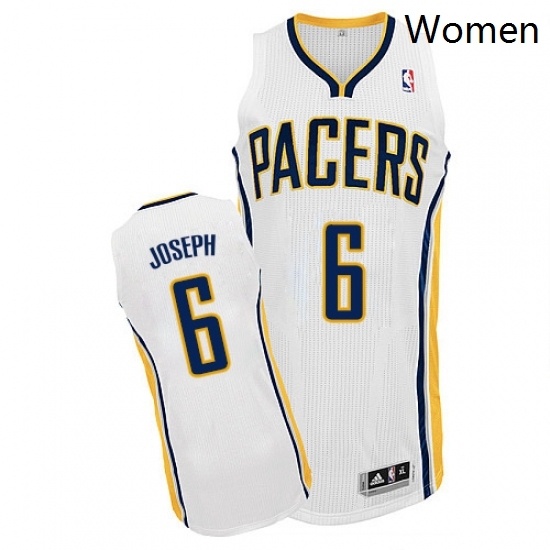 Womens Adidas Indiana Pacers 6 Cory Joseph Authentic White Home NBA Jersey Womens Adidas Indiana Pacers 6 Cory Joseph Authentic White Home NBA Jersey