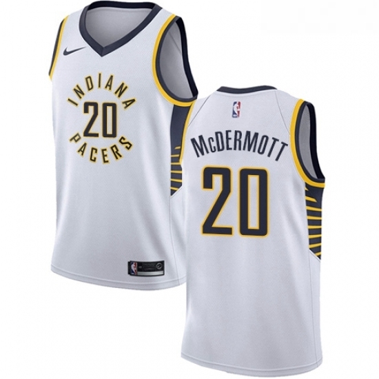Womens Nike Indiana Pacers 20 Doug McDermott Swingman White NBA Jersey Association Edition Womens Nike Indiana Pacers 20 Doug McDermott Swingman White NBA Jersey Association Edition