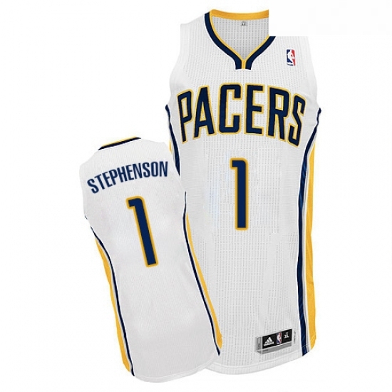 Youth Adidas Indiana Pacers 1 Lance Stephenson Authentic White Home NBA Jersey Youth Adidas Indiana Pacers 1 Lance Stephenson Authentic White Home NBA Jersey