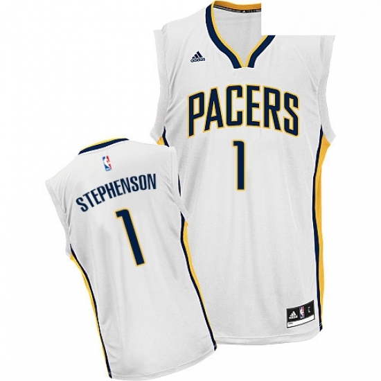 Youth Adidas Indiana Pacers 1 Lance Stephenson Swingman White Home NBA Jersey Youth Adidas Indiana Pacers 1 Lance Stephenson Swingman White Home NBA Jersey