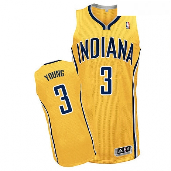 Youth Adidas Indiana Pacers 3 Joe Young Authentic Gold Alternate NBA Jersey Youth Adidas Indiana Pacers 3 Joe Young Authentic Gold Alternate NBA Jersey
