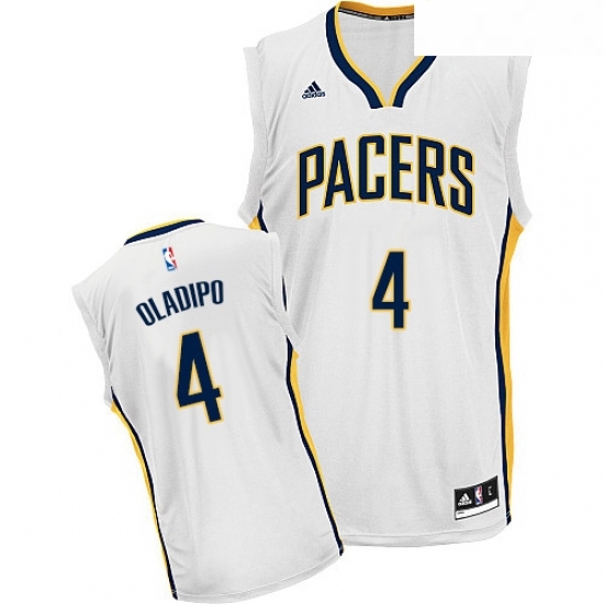 Youth Adidas Indiana Pacers 4 Victor Oladipo Swingman White Home NBA Jersey Youth Adidas Indiana Pacers 4 Victor Oladipo Swingman White Home NBA Jersey