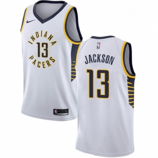 Youth Nike Indiana Pacers 13 Mark Jackson Swingman White NBA Jersey Association Edition Youth Nike Indiana Pacers 13 Mark Jackson Swingman White NBA Jersey Association Edition