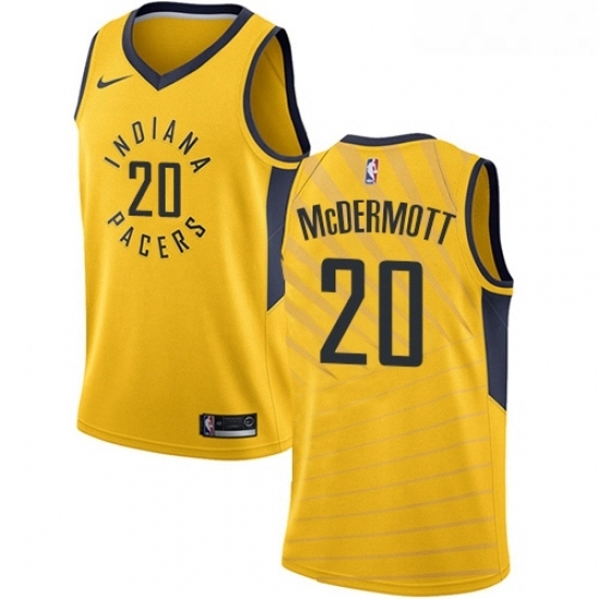 Youth Nike Indiana Pacers 20 Doug McDermott Swingman Gold NBA Jersey Statement Edition Youth Nike Indiana Pacers 20 Doug McDermott Swingman Gold NBA Jersey Statement Edition
