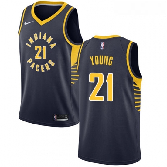 Youth Nike Indiana Pacers 21 Thaddeus Young Swingman Navy Blue Road NBA Jersey Icon Edition Youth Nike Indiana Pacers 21 Thaddeus Young Swingman Navy Blue Road NBA Jersey Icon Edition
