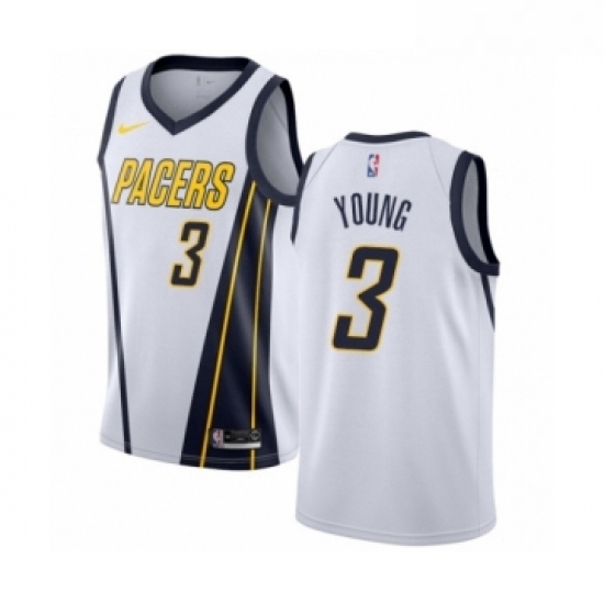 Youth Nike Indiana Pacers 3 Joe Young White Swingman Jersey Earned Edition Youth Nike Indiana Pacers 3 Joe Young White Swingman Jersey Earned Edition