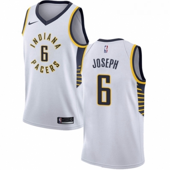 Youth Nike Indiana Pacers 6 Cory Joseph Authentic White NBA Jersey Association Edition Youth Nike Indiana Pacers 6 Cory Joseph Authentic White NBA Jersey Association Edition