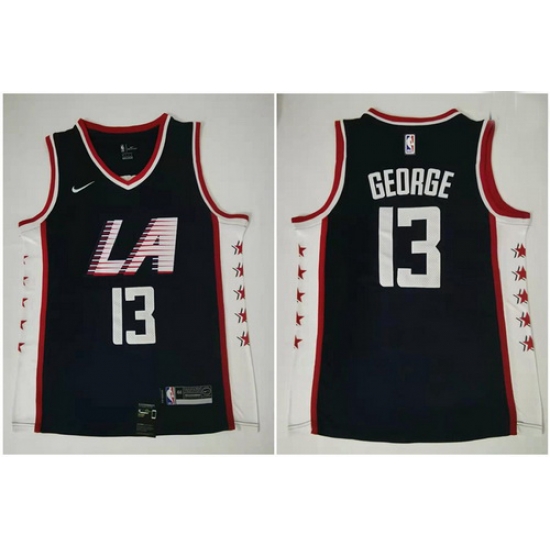 Clippers 13 Paul George Navy City Edition Nike Swingman Jersey Clippers 13 Paul George Navy City Edition Nike Swingman Jersey