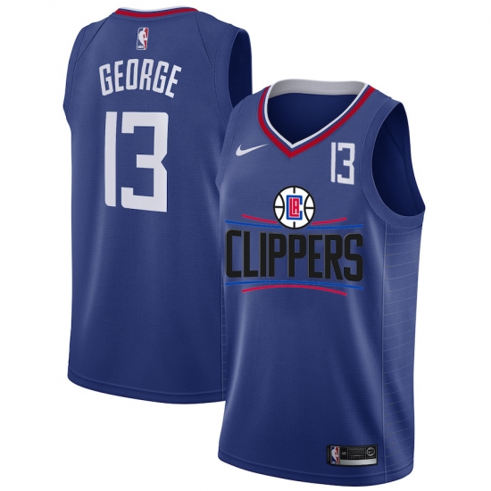 Clippers 13 Paul George White Nike Number Swingman Jersey Clippers 13 Paul George White Nike Number Swingman Jersey