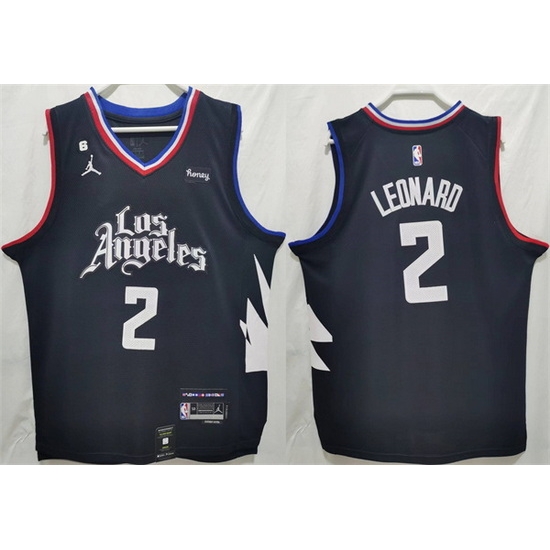 Men Los Angeles Clippers 2 Kawhi Leonard Black Stitched Jersey Men Los Angeles Clippers 2 Kawhi Leonard Black Stitched Jersey
