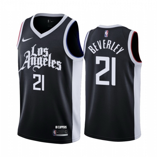 Men Nike Los Angeles Clippers 21 Patrick Beverley Black NBA Swingman 2020 21 City Edition Jersey Men Nike Los Angeles Clippers 21 Patrick Beverley Black NBA Swingman 2020 21 City Edition Jersey