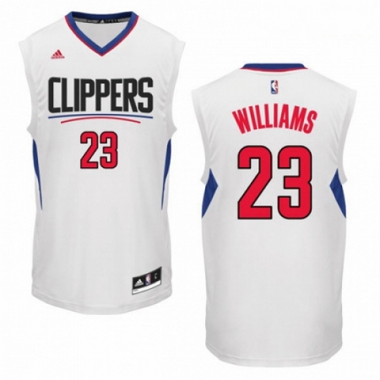 Mens Adidas Los Angeles Clippers 23 Louis Williams Authentic White Home NBA Jersey Mens Adidas Los Angeles Clippers 23 Louis Williams Authentic White Home NBA Jersey
