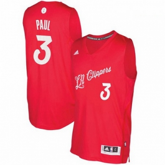 Mens Adidas Los Angeles Clippers 3 Chris Paul Swingman Red 2016 2017 Christmas Day NBA Jersey Mens Adidas Los Angeles Clippers 3 Chris Paul Swingman Red 2016 2017 Christmas Day NBA Jersey
