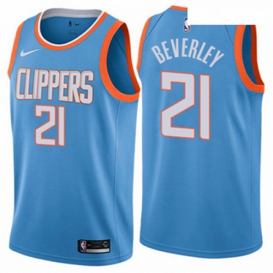 Mens Nike Los Angeles Clippers 21 Patrick Beverley Swingman Blue NBA Jersey City Edition Mens Nike Los Angeles Clippers 21 Patrick Beverley Swingman Blue NBA Jersey City Edition