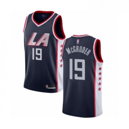 Womens Los Angeles Clippers 19 Rodney McGruder Swingman Navy Blue Basketball Jersey City Edition Womens Los Angeles Clippers 19 Rodney McGruder Swingman Navy Blue Basketball Jersey City Edition