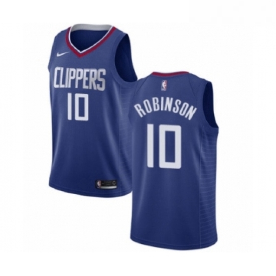 Womens Nike Los Angeles Clippers 10 Jerome Robinson Swingman Blue NBA Jersey Icon Edition Womens Nike Los Angeles Clippers 10 Jerome Robinson Swingman Blue NBA Jersey Icon Edition