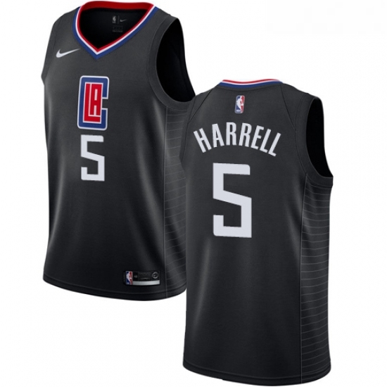Womens Nike Los Angeles Clippers 5 Montrezl Harrell Swingman Black NBA Jersey Statement Edition Womens Nike Los Angeles Clippers 5 Montrezl Harrell Swingman Black NBA Jersey Statement Edition