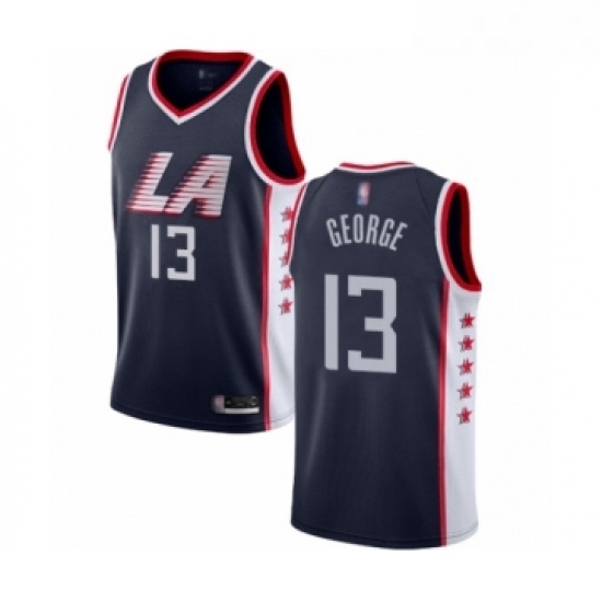Youth Los Angeles Clippers 13 Paul George Swingman Navy Blue Basketball Jersey City Edition Youth Los Angeles Clippers 13 Paul George Swingman Navy Blue Basketball Jersey City Edition