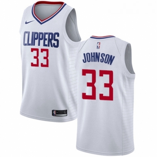 Youth Nike Los Angeles Clippers 33 Wesley Johnson Swingman White NBA Jersey Association Edition Youth Nike Los Angeles Clippers 33 Wesley Johnson Swingman White NBA Jersey Association Edition